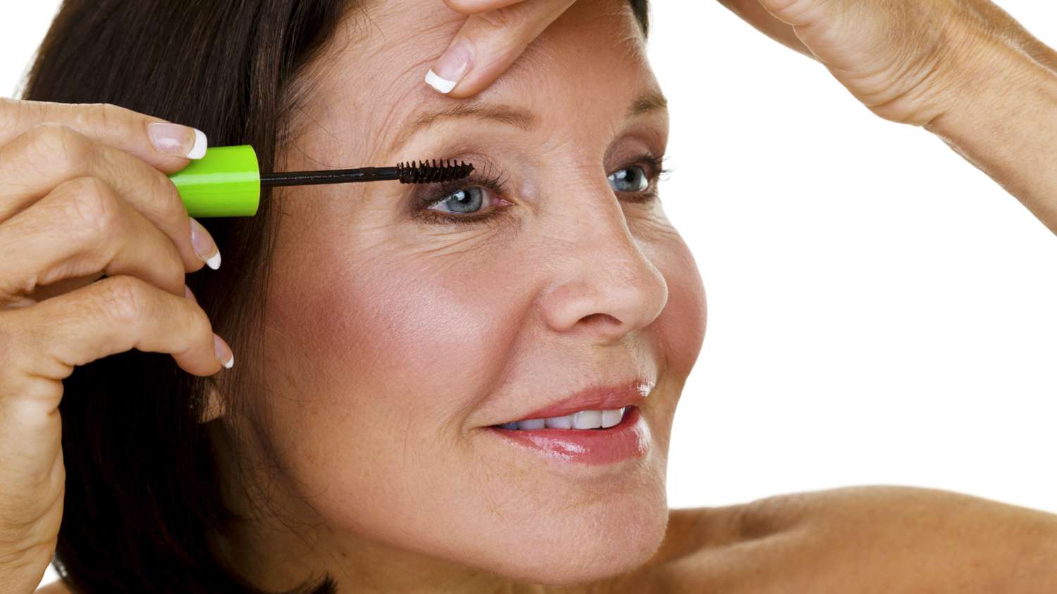 How to apply makeup for older women glasses