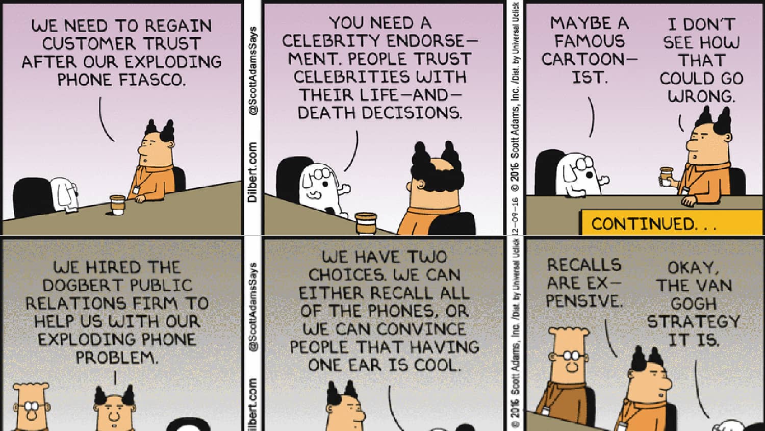 8 Controversial Life Lessons from the Creator of the Dilbert Comic Strip |  Sixty and Me