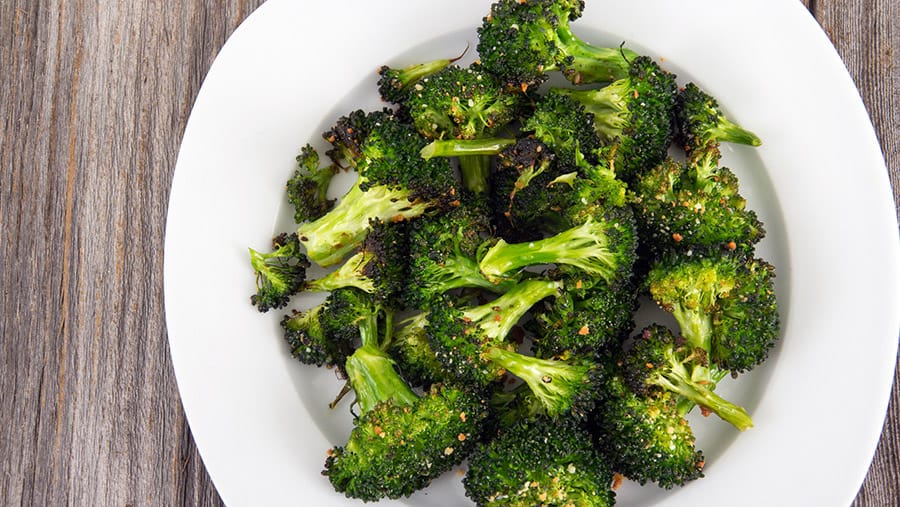 Spiced Cold-Tossed Broccoli