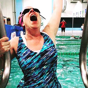 Sharon Blumberg Swimmer