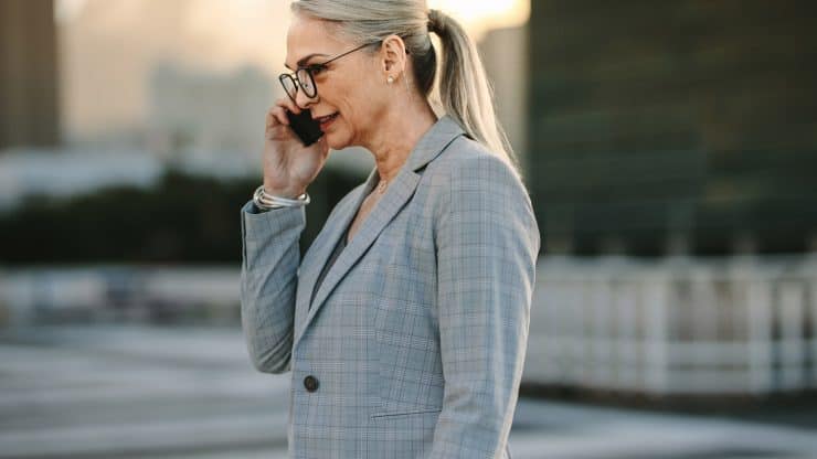 business casual for older women