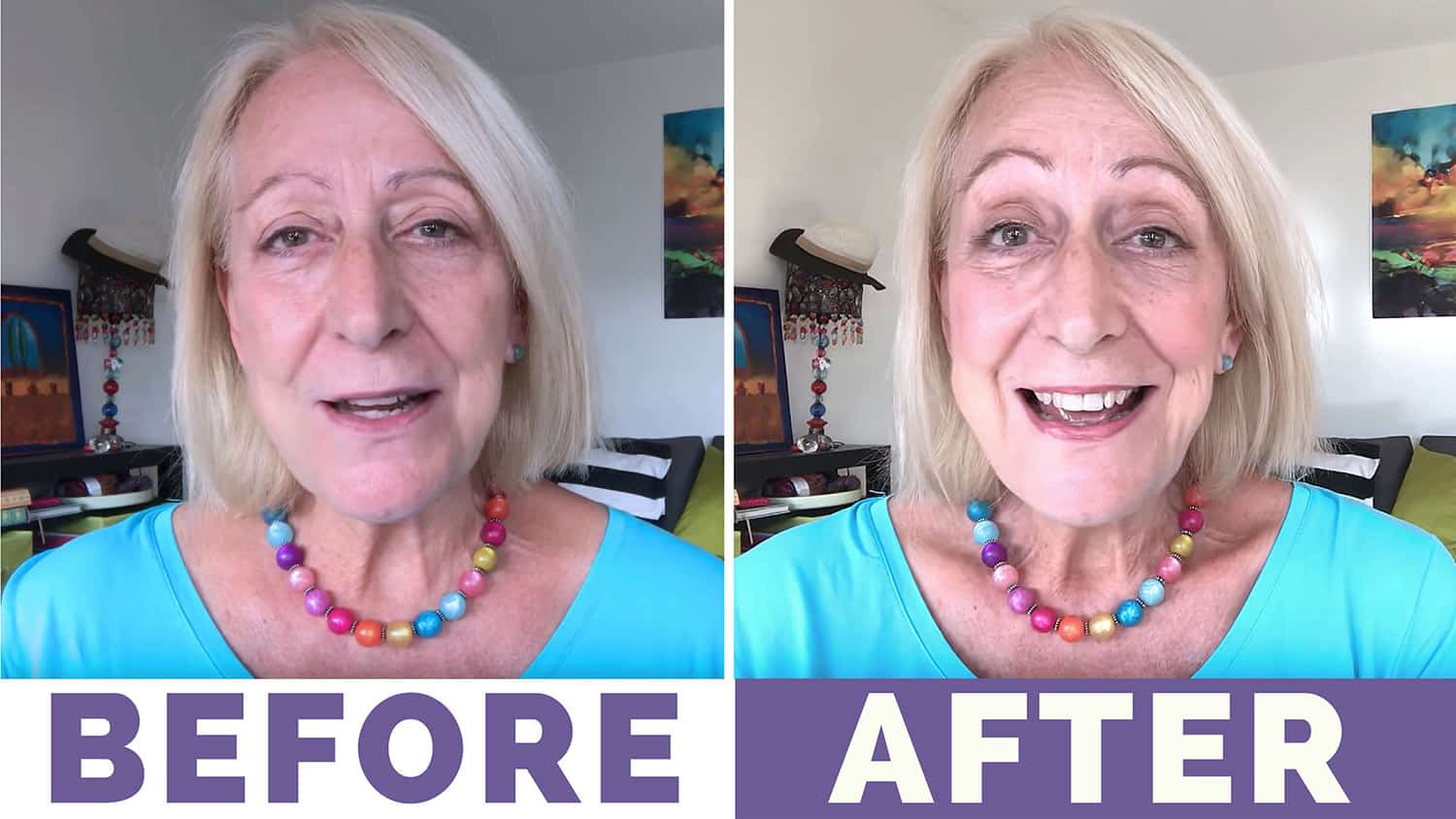 makeup over 60 makeover tutorial