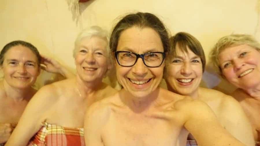Ladies in the Turkish bath