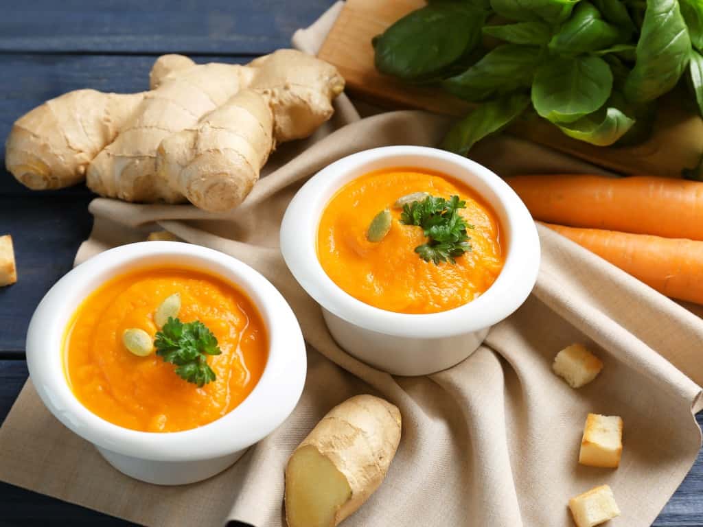 ginger carrot soup recipe