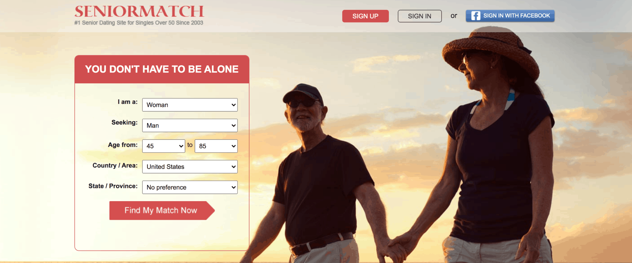 Dating websites for seniors