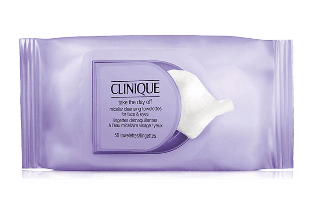 Take the Day Off™ Micellar Cleansing Towelettes for Face & Eyes by Clinique