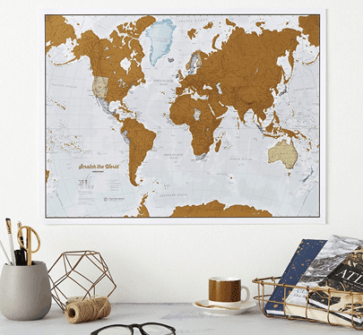 Dünya Haritasını Çiz