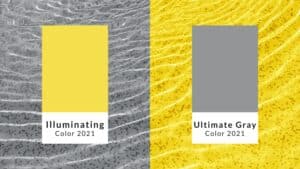 ultimate gray illuminating yellow pantone