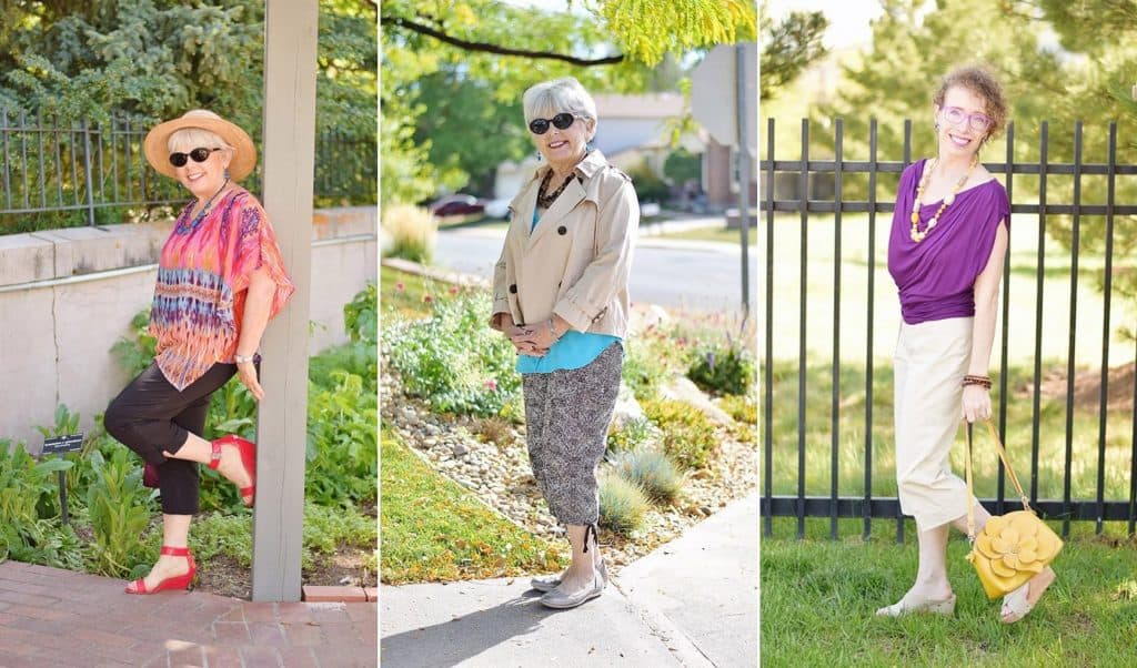 Fashion for Older Women: Capri Pants for the Summer Months, Sixty and Me
