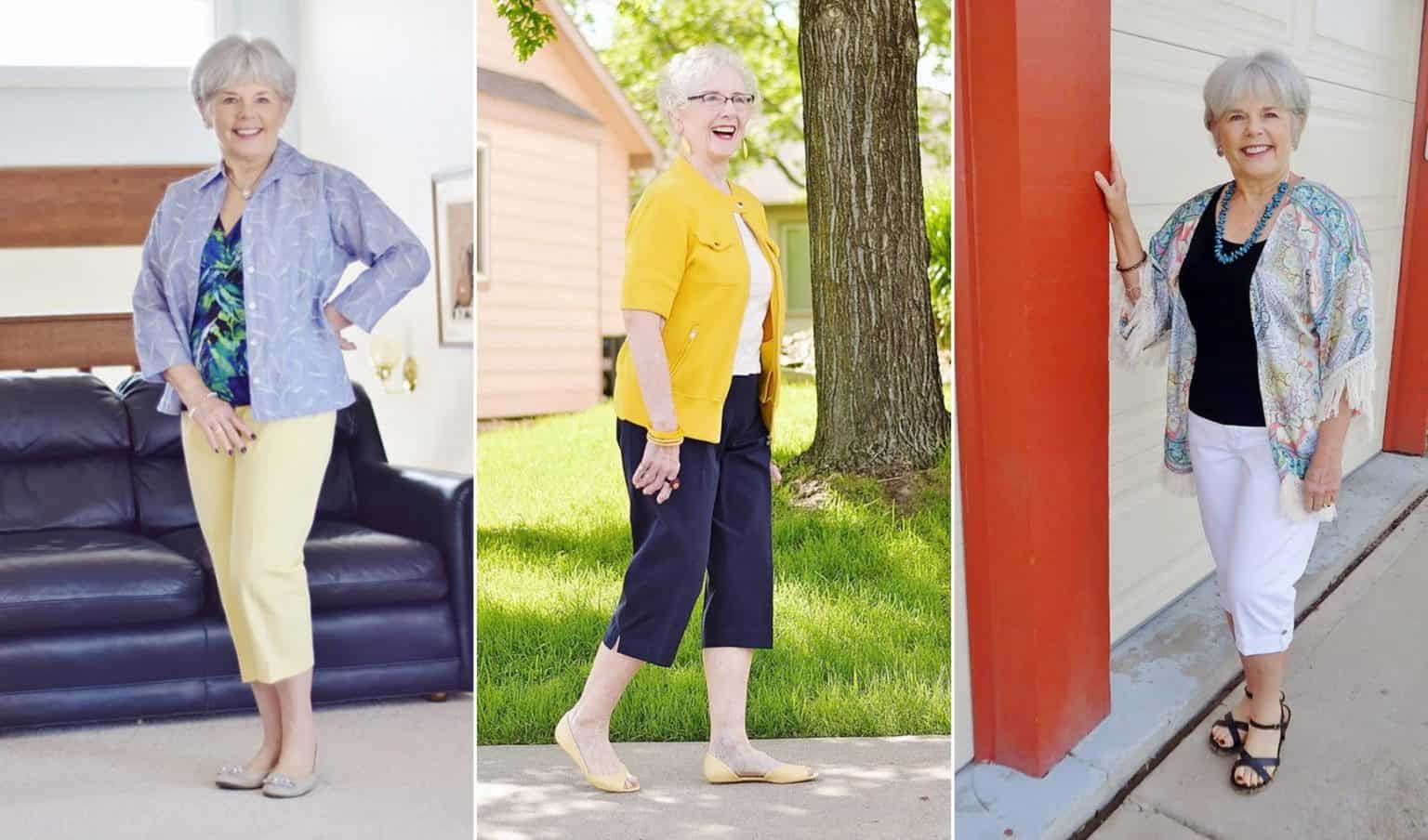 Fashion for Older Women: Capri Pants for the Summer Months | Sixty and Me