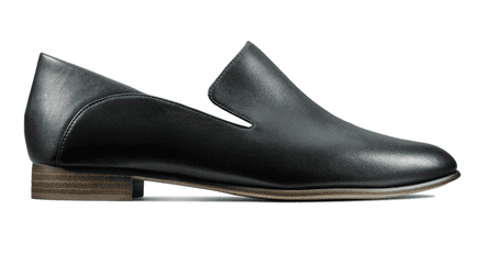 Pure Viola Black Leather from Clarks