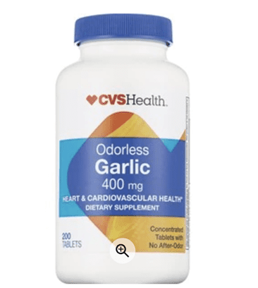 CVS Health Odorless Garlic Tablets 400mg