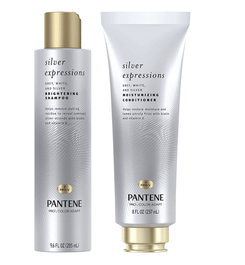 Pantene’s Silver Expressions shampoo