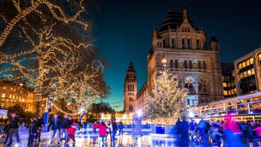 London in winter