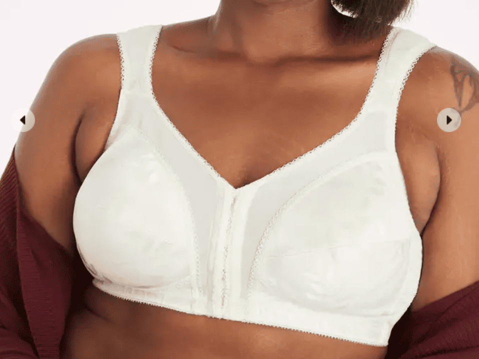 Playtex 18 Hour Front-Close Wirefree Bra with Flex Back