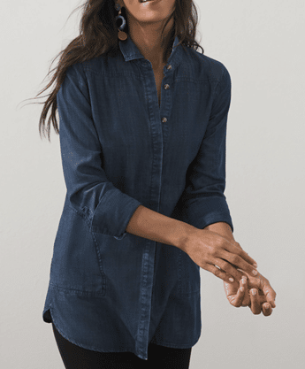 Chico’s TOUCH OF COOL Denim Tunic