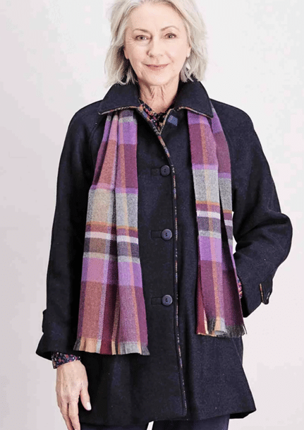 Marilyn Wool Blend Velcro Coat