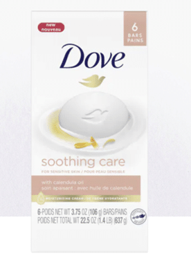 Soothing Care Beauty Bar for Sensitive Skin
