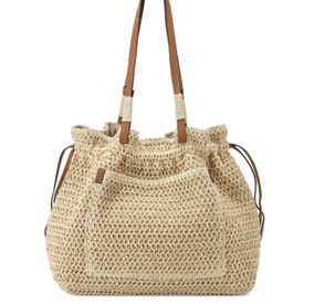 INC INTERNATIONAL CONCEPTS Paiige Extra-Large Straw Tote, Created for Macy's