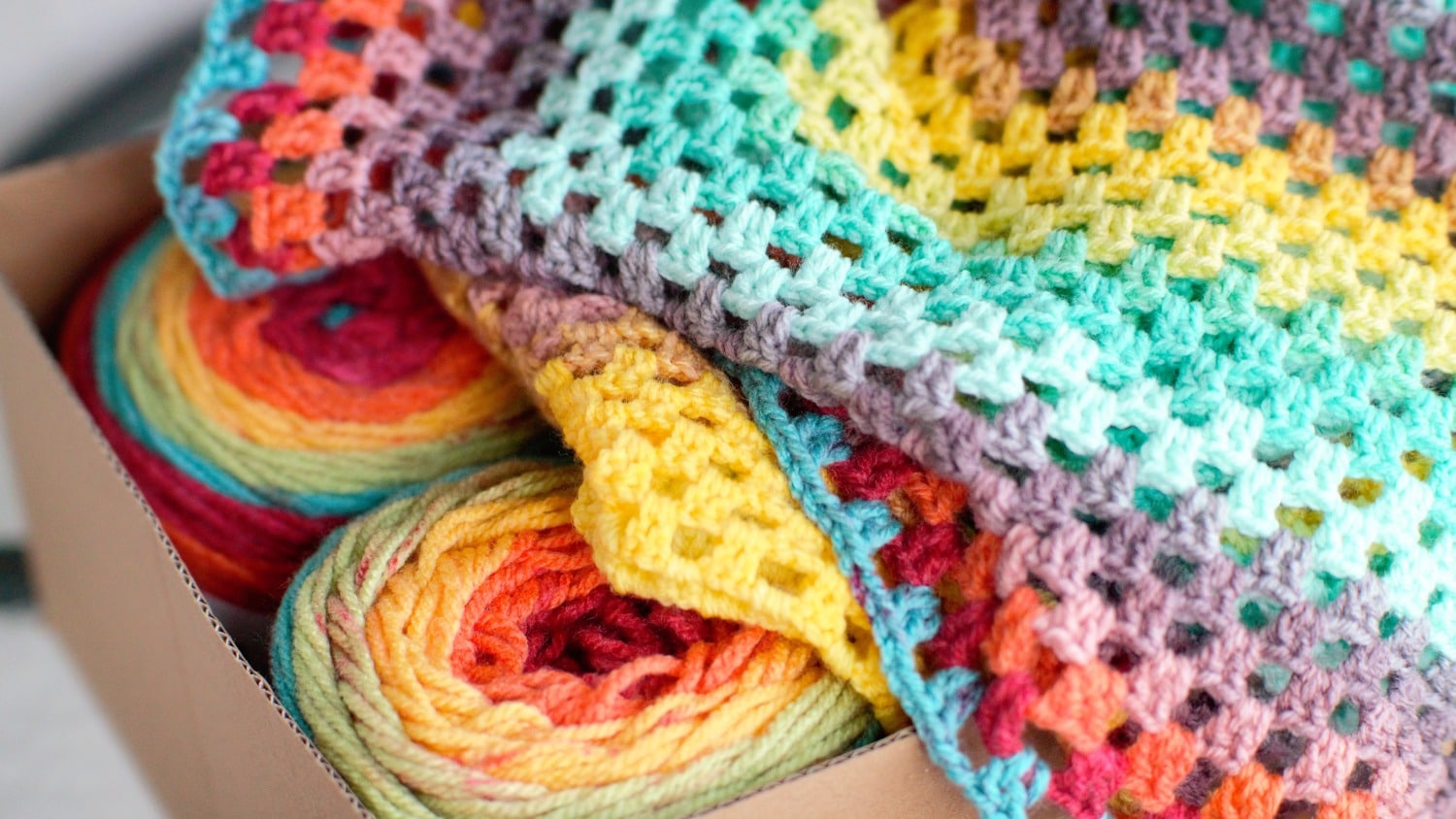 Hand Crochet a Blanket, Online class & kit, Gifts
