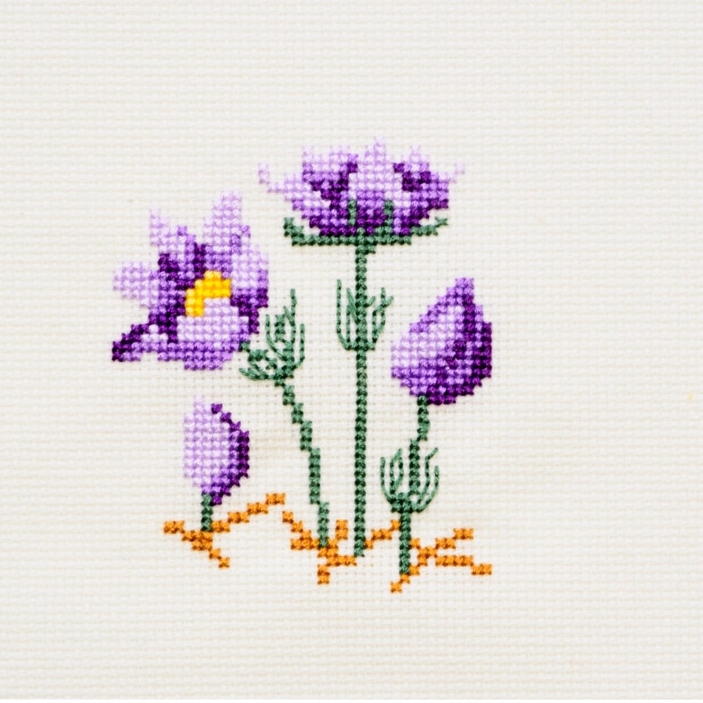 4 Easy Cross-Stitch Patterns for Beginners