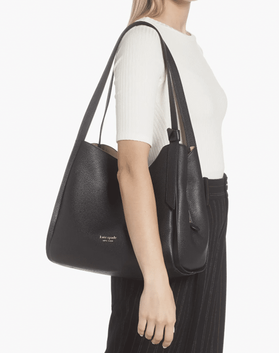 Kate Spade knott large leather shoulder bag