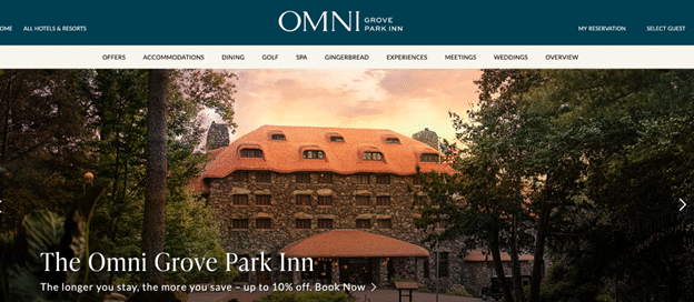 The Omni Grove Park Inn, Asheville, North Carolina