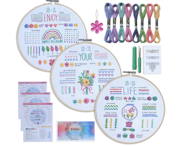 Embroidery Kit on Amazon