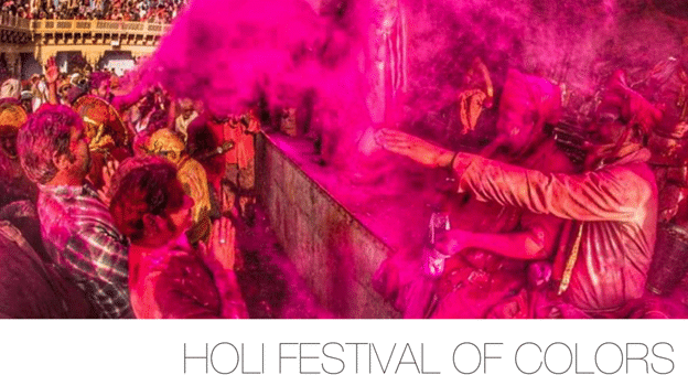 HOLI FESTIVAL OF COLORS Vrindavan, Barsana, Agra & Delhi