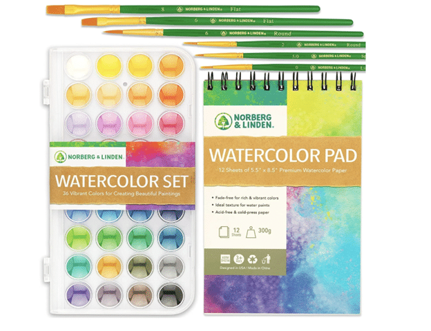 Watercolor Kit on Amazon