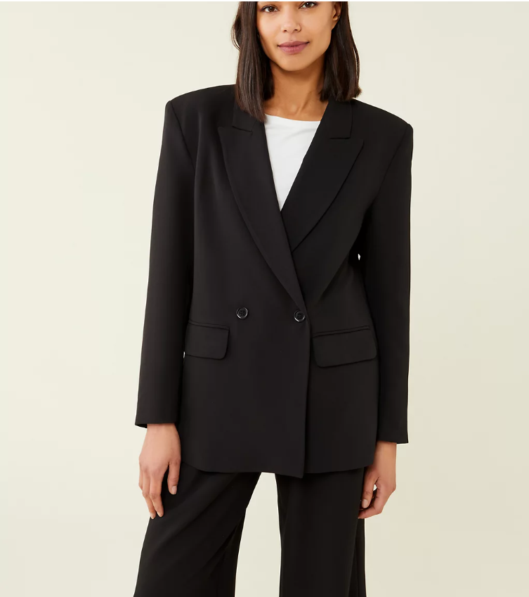 Double Breasted Blazer on Marks and Spencer