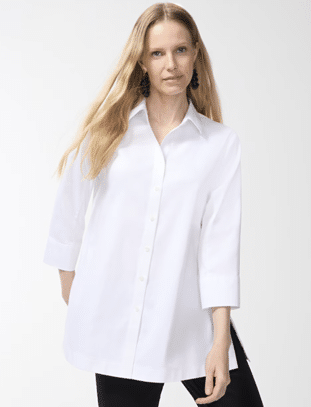 No Iron Stretch 3/4 Sleeve Tunic at Chico’s