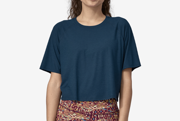 Patagonia Short-Sleeved Capilene® Cool Trail Cropped Shirt