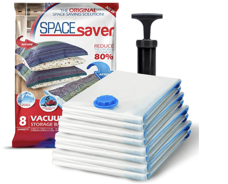 Spacesaver Vacuum Storage Bags at Amazon