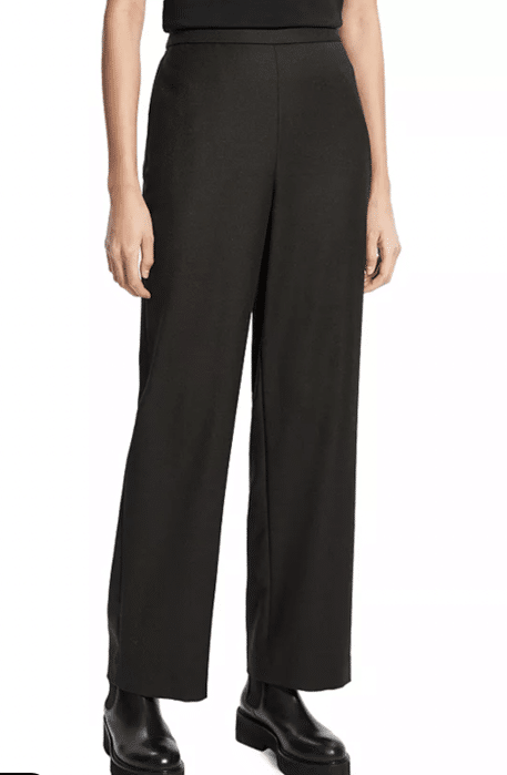 Theory Wool Pull-On Straight Leg Pants from Bloomingdale’s