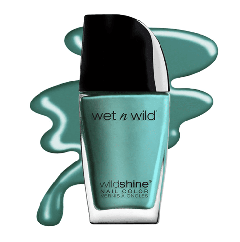 wet n wild Wild Shine Nail Polish, Teal Blue from Amazon